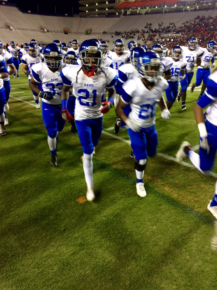 stu_mccann's tweet photo. #Ramsay ready. Rams play #Opelika in #6AFinal--looking to become first BHM city school to win #AHSAA State Title #Blitz3340 @abc3340 https://t.co/rYbJDE9Ja5