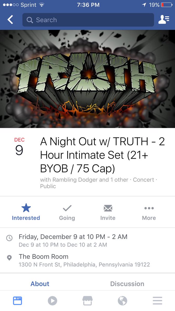 ~Just Released~
A Night Out With Truth! You don't want to miss this 2 hour intimate set by the deepest and darkest duo of dubstep. Get tix!