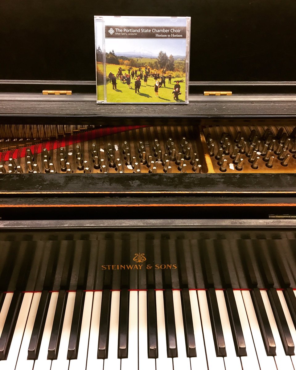 It's HERE! Our newest CD has just been released. ✨contact us to get your hands on one,but it will also be online soon! #psuchamberchoir