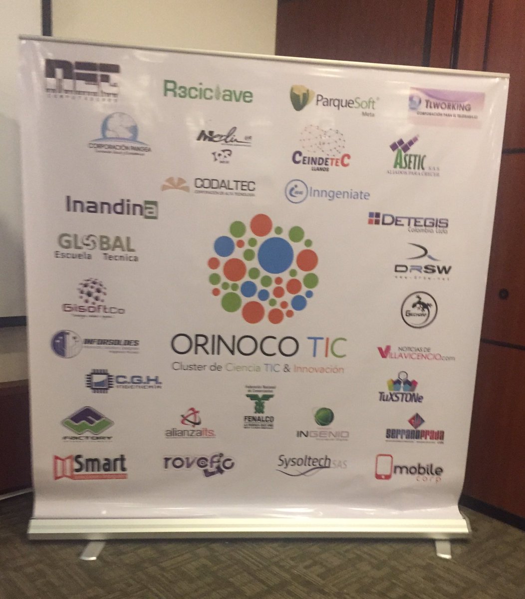 Orlandosolanovo's tweet photo. Lanzamiento de el Cluster ORINOCO TIC @CajaCOFREM https://t.co/ItB39Z5dz1