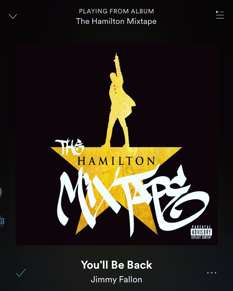 whiting5619's tweet photo. I'm actually obsessed. Like. Every single song is 😍😍😍😍 @Lin_Manuel  you are #goals also @jimmyfallon you should be in stage cast. https://t.co/7UjBbbQXp3