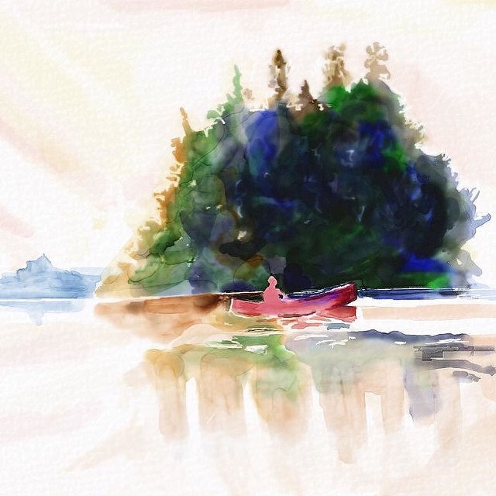 AurynInk's tweet photo. Painted with #aurynink on iPad #digitalart #watercolor https://t.co/iIni9twH8Q