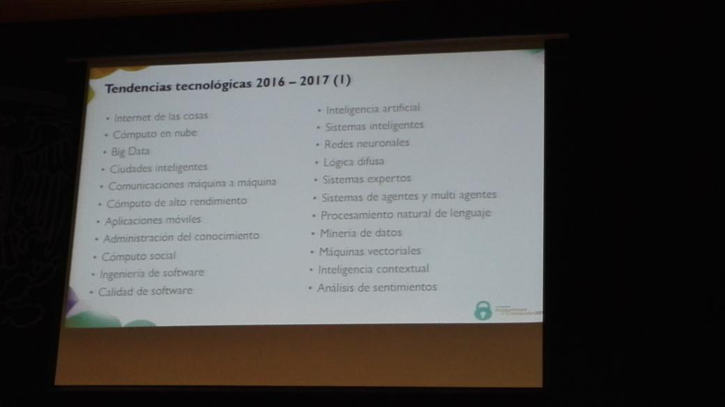 BitCodigo's tweet photo. @ESET @unamcert #CSC2016 https://t.co/MEXYlEAEB4