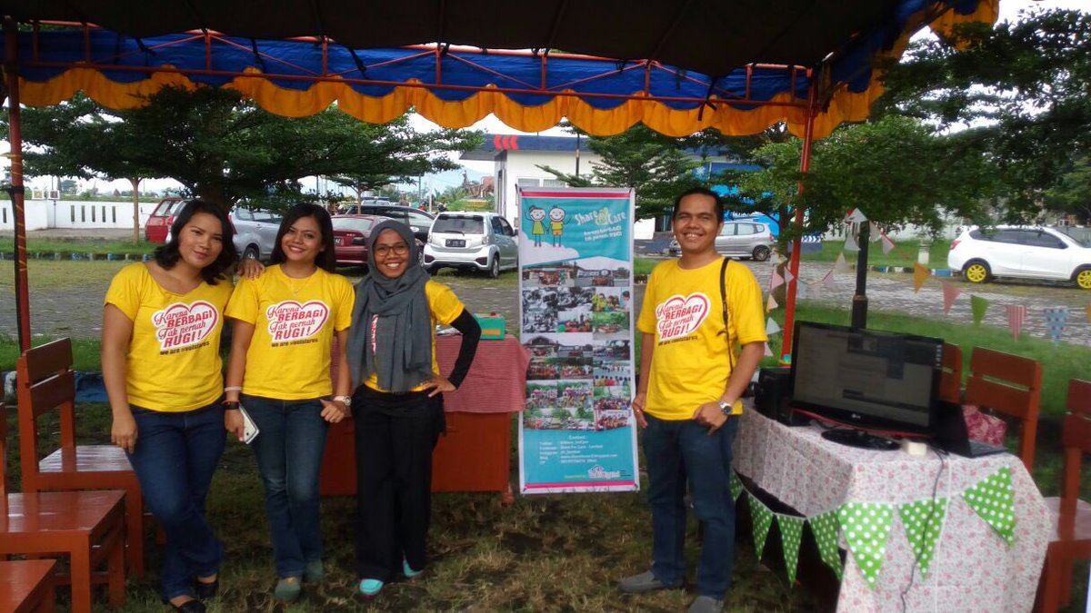 #ShareForCare dlm rangka memeriahkan acara "Green Festival Gumi Project" hari ini. Care to join? 💁🏻