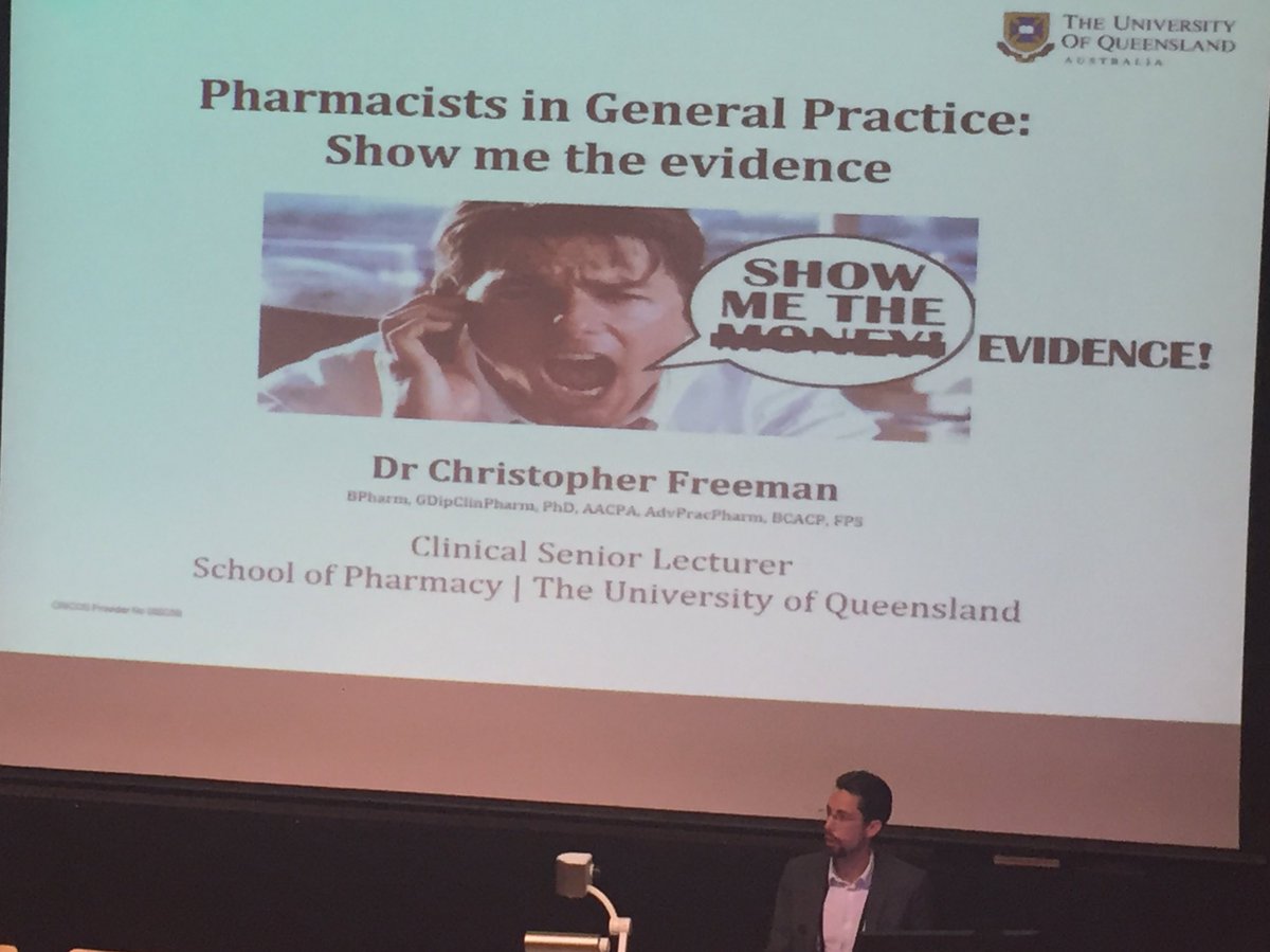 MelissaFaehrman's tweet photo. Sitting in on #APSA2016 - looking at the future of pharmacists!! @topherfreeman #evidence @Sydney_Uni https://t.co/A4zug6gvE7