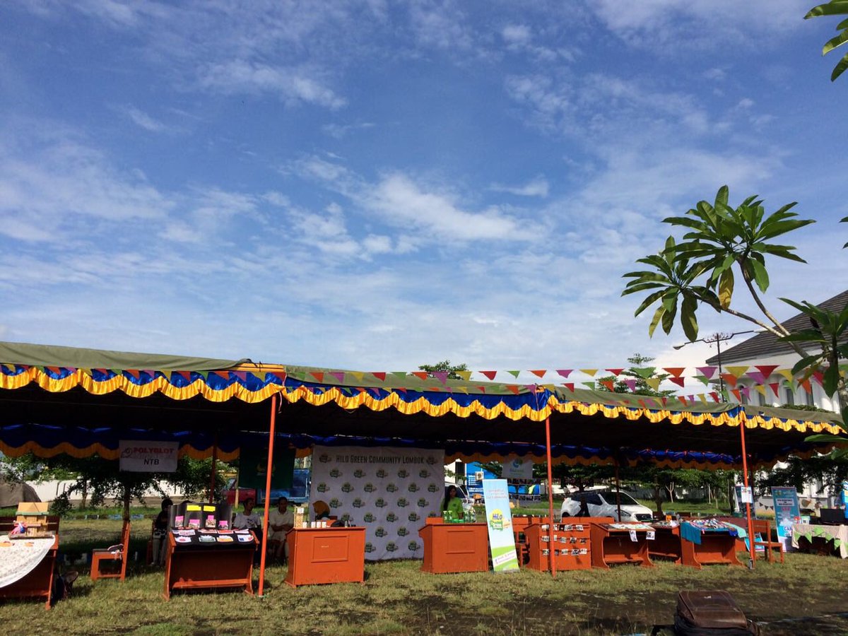 Hi semua! Yuk kunjungi booth kami di Perpusda Lombok Barat (samping bundaran Patung Sapi Gerung). Booth kami paling ujung 😊 #SFC #Gumi