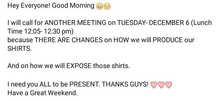 ingenium_shs's tweet photo. Re: T-shirt Design Making

Meeting: December 6, 2016 (Tuesday) Lunch Time at  201 (12:05- 12:30 pm) https://t.co/mSjvg3xwG0