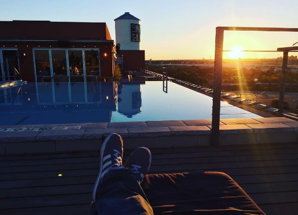 South Side sunsets are the best kind of sunsets. Photo: @meyersmuscles