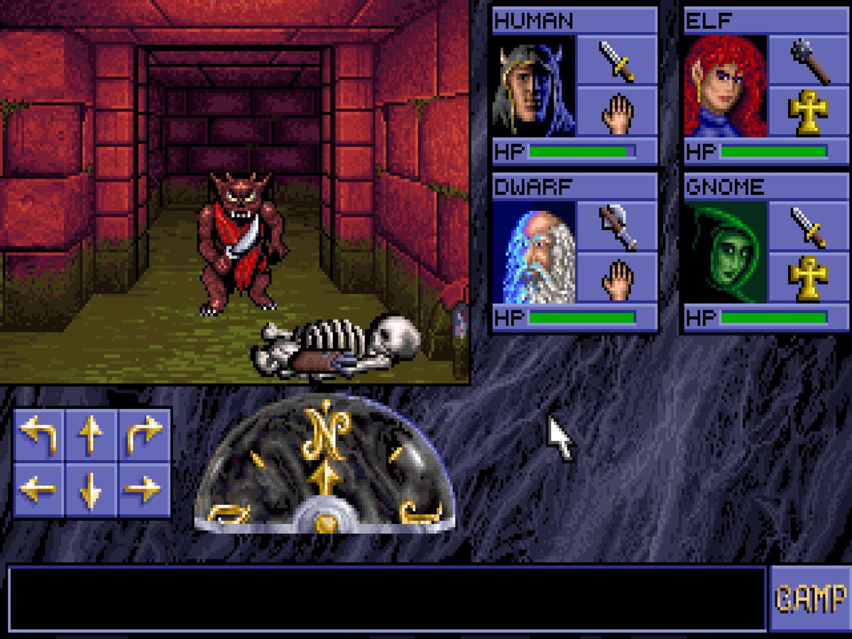 dosnostalgic's tweet photo. Eye of the Beholder in VGA, EGA, and CGA. #DOSGaming https://t.co/QjWDdZEiJJ