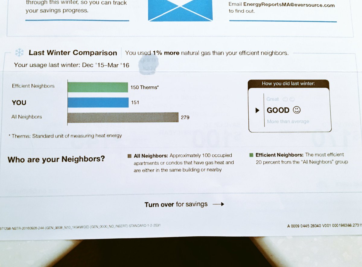 margymavery's tweet photo. Look out energy efficient neighbors! I'm only a single therm behind! @EversourceMA #dataportrait https://t.co/R0lxczrJud