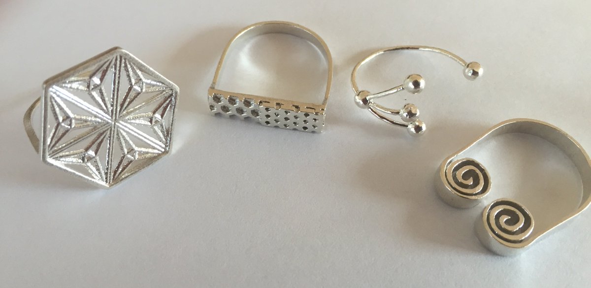 DesignRosetta's tweet image. New rings are in! Please order this weekend for delivery by 12/24 for Gold/Rose Gold or by Wed 12/7 for silver. shapeways.com/shops/designro…
