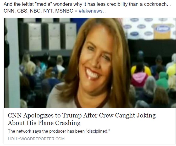CNN weak apology for Suzanne Malveaux and crew joke Trump's plane crash