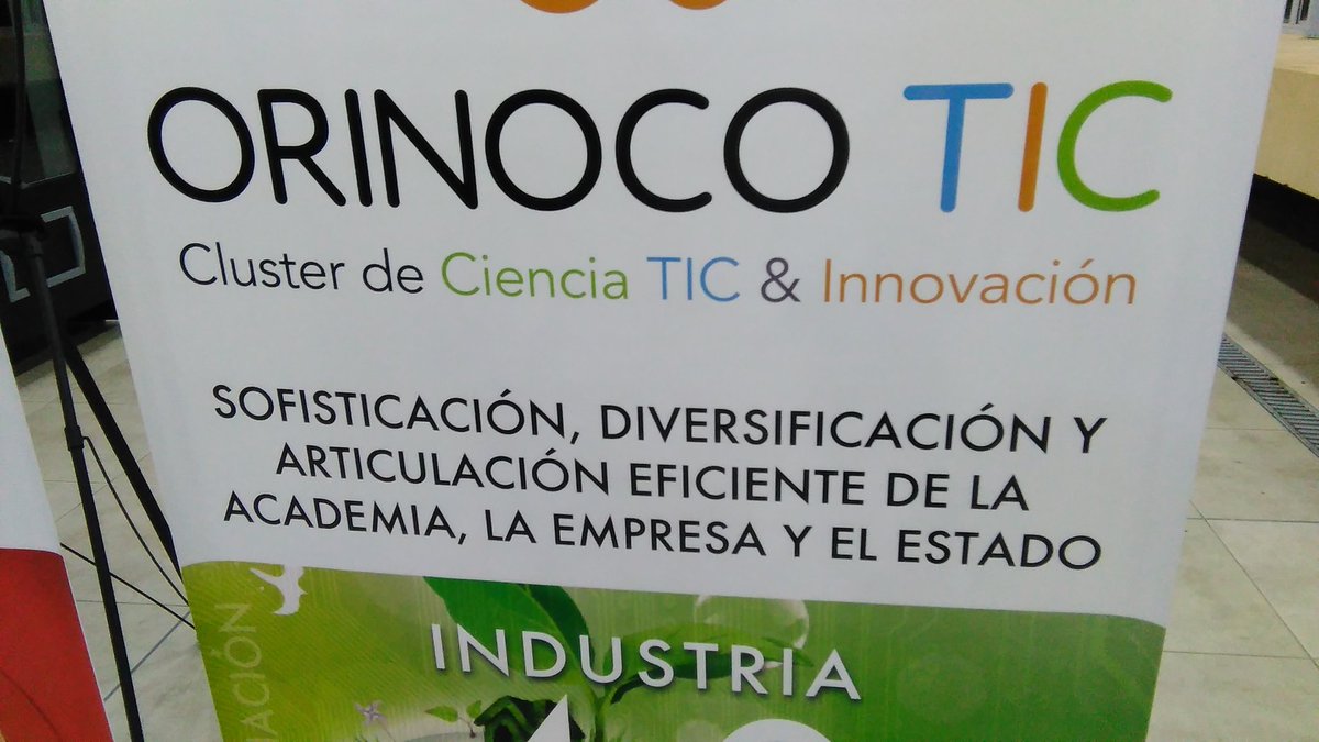 deVillavicencio's tweet photo. #AEstaHora — Presentación en #Villavicencio del clúster @OrinocoTIC, con 30 firmas privadas y públicas para innovar y generar desarrollo. https://t.co/vNGI2SPTrE
