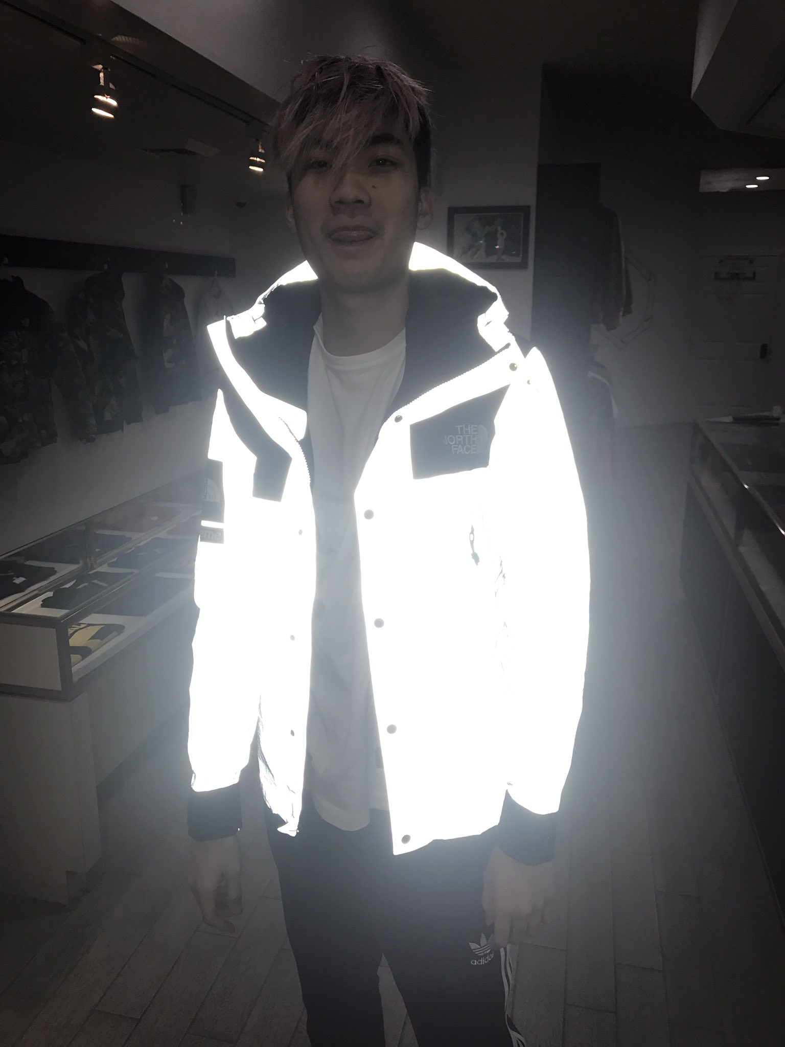 north face glow in the dark jacket