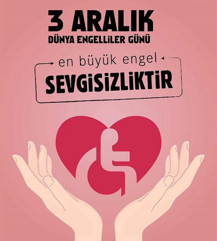 sdusaglik's tweet photo. Sevgi Varsa Engel Yoktur ❣ #3AralıkDünyaEngellilerGünü https://t.co/TIlfrYCyBm