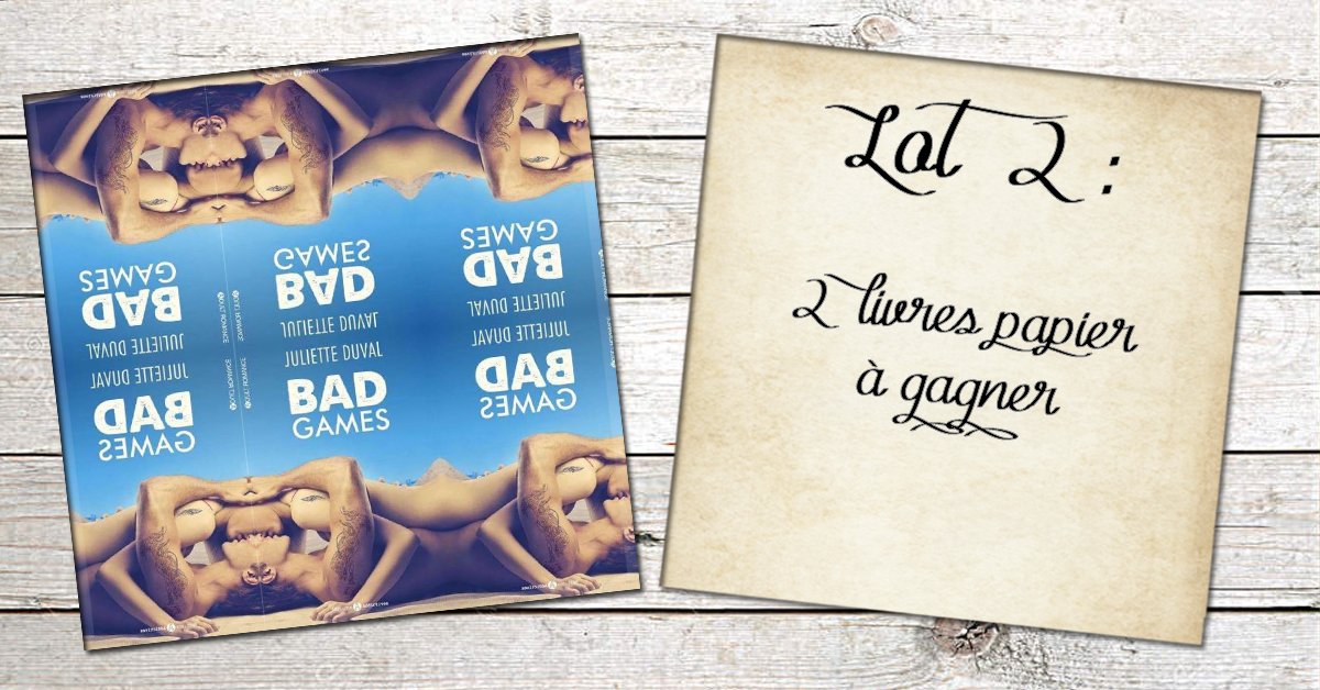 SH_Addictions's tweet photo. #Concours1an - Lot 2 : Tentez de remporter le livre Bad Games de @julietteauteure en partenariat avec @ed_addictives https://t.co/AfTZRFcxDW https://t.co/0HWVkngaoe