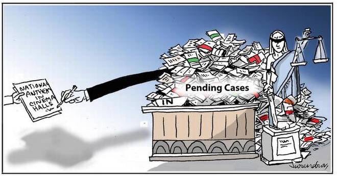 ShekharGupta's tweet photo. Best comment on SC #NationalAnthem order is from Surendra in @TheHindu Beg the Lordships to have a sense of humour &amp; to not invoke contempt https://t.co/eJoHpwaFbX
