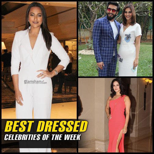 glamsham's tweet photo. .@sonakshisinha, @SunnyLeone ... 5 best-dressed hotties of the week > https://t.co/v5najTXCdx https://t.co/3DiPGvLXzN