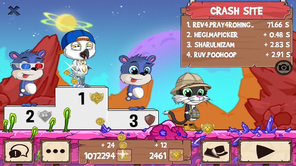 1zZ4HRuL's tweet photo. Again Poohoop😅 #funrun2 #mapicker #sharulnizam #Poohoop https://t.co/4uj0AoCSic