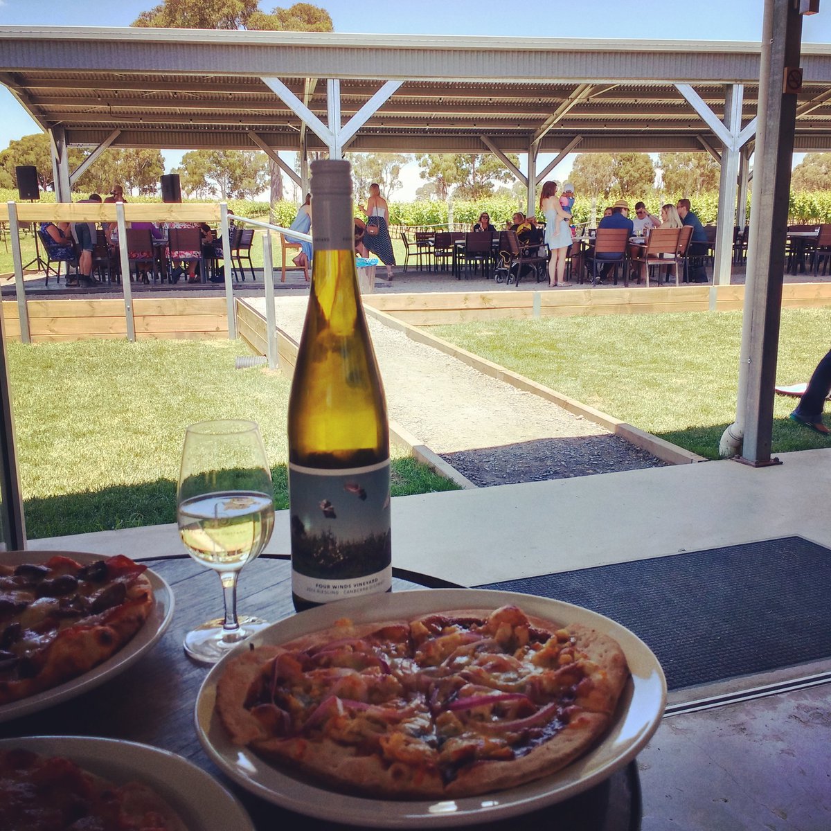 Wig & Pen Brewery (@wig_and_pen) on Twitter photo Just having a quick bite to eat <a href="/4windsvineyard/">Four Winds Vineyard</a> best pizza ever! Great wine too, we sell two of their award winners at the Wig! #wine #food Just having a quick bite to eat <a href="/4windsvineyard/">Four Winds Vineyard</a> best pizza ever! Great wine too, we sell two of their award winners at the Wig! #wine #food