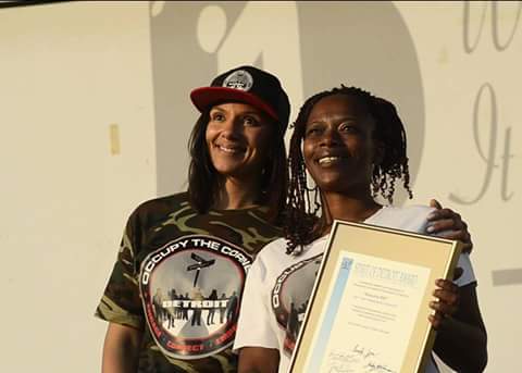 Receiving the Spirit of Detroit Award 2016