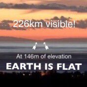 NothingSirius's tweet image. #AtmosphericRefraction refracts the lower portion-problem is we see the lowest elevation!
#FlatEarth