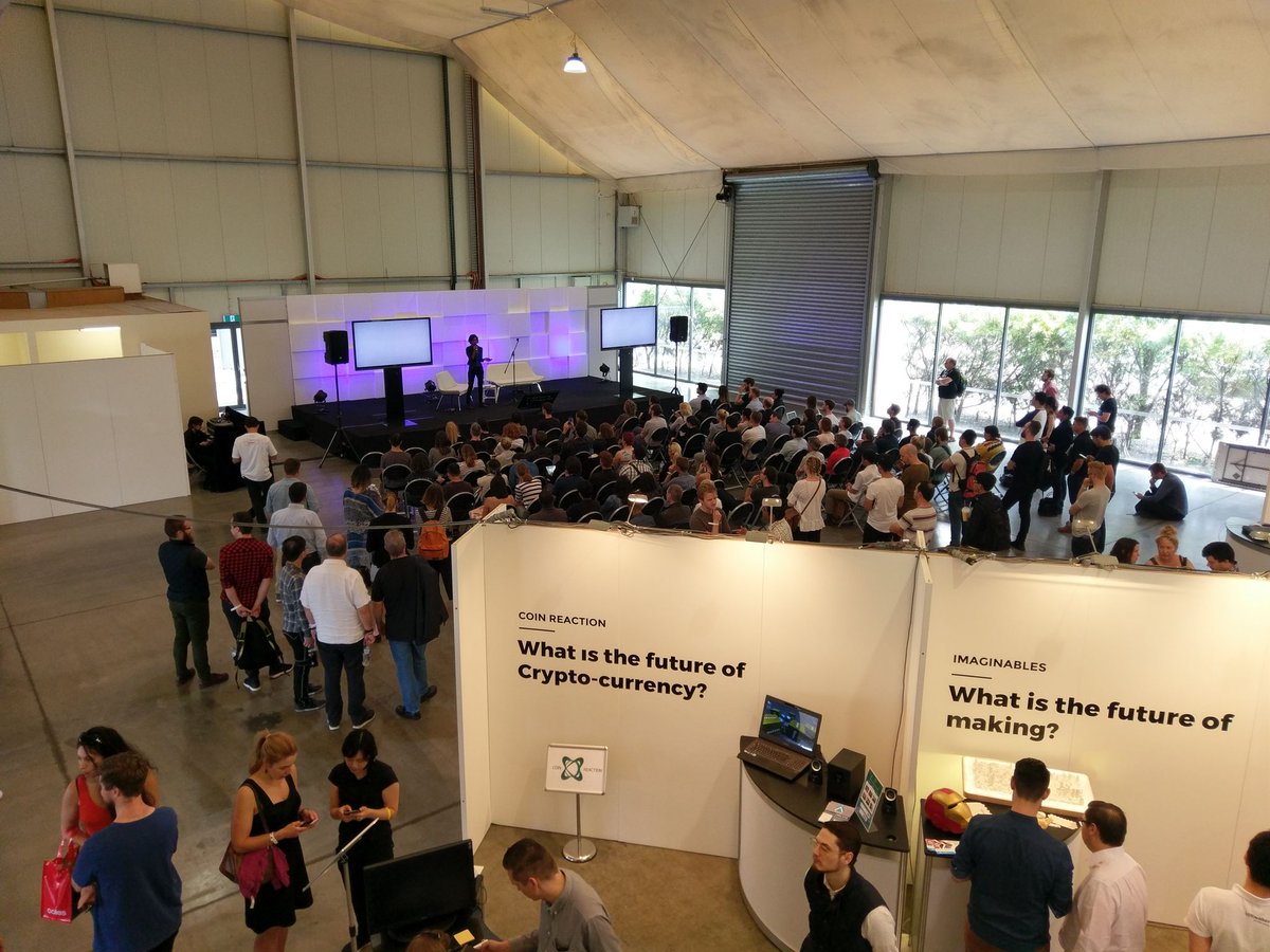 2:30pm Blue Stage let Adam Jacoby of <a href="/miVoteAus/">MiVote Australia</a> show you how we are using technology to redesign democracy #FutureAssembly