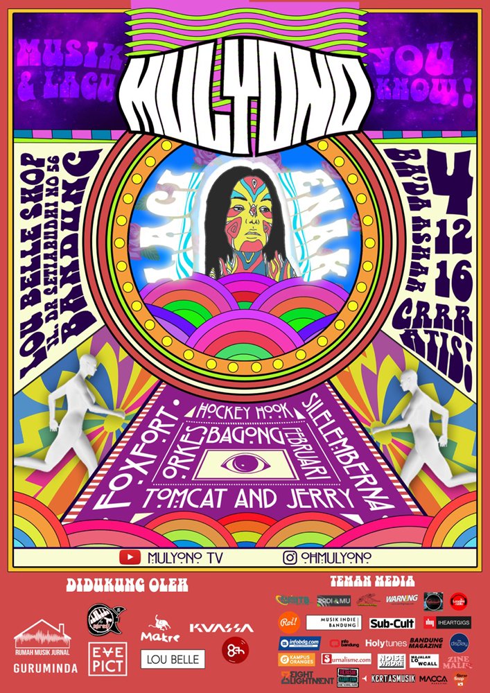 Mulyono Jilid 9: Raznobojan | <a href="/loubelleshop/">loubelleshop_</a> 4 Desember, bada ashar | @FOXFORTMusic <a href="/hockeyhook/">HOCKEY HOOK</a> <a href="/adubagong/">Orkes Bagong Februari</a> Silelemberna &amp; <a href="/tomcatandjerry_/">Tomcat And Jerry</a>