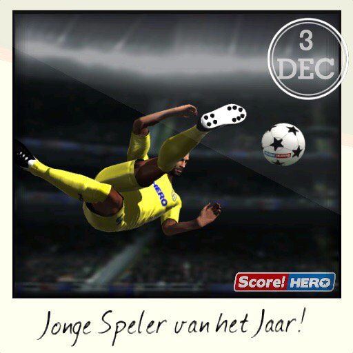 larryumuna's tweet photo. Jonge Speler van het Jaar! #scorehero https://t.co/uiPRLUutlM https://t.co/HIef4IAZyf