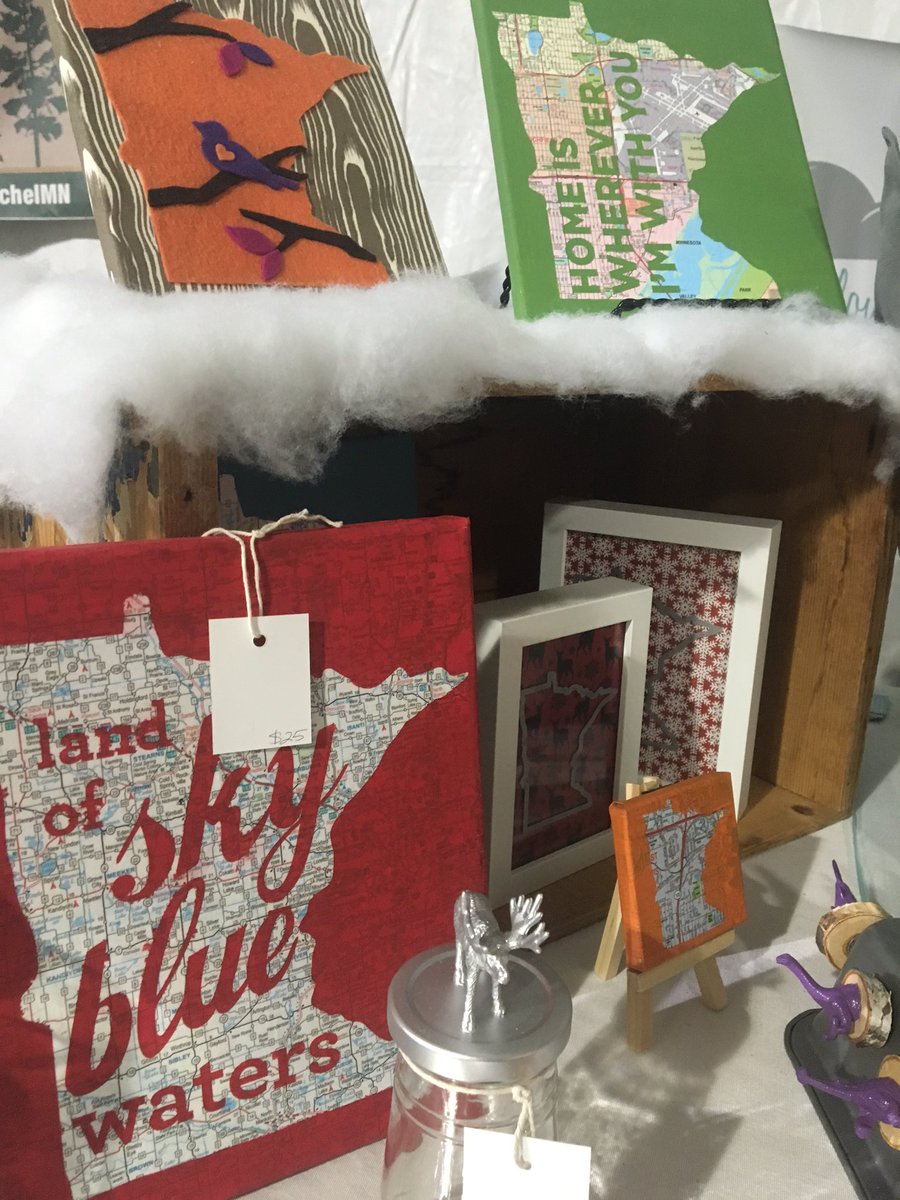 Holidazzle's tweet photo. Every Minnesotan should take a look at some of the fun gift items that @PartlyCloudyMN has here at #Holidazzle. So Minnesotan, love it! https://t.co/iLRjYwDGeP