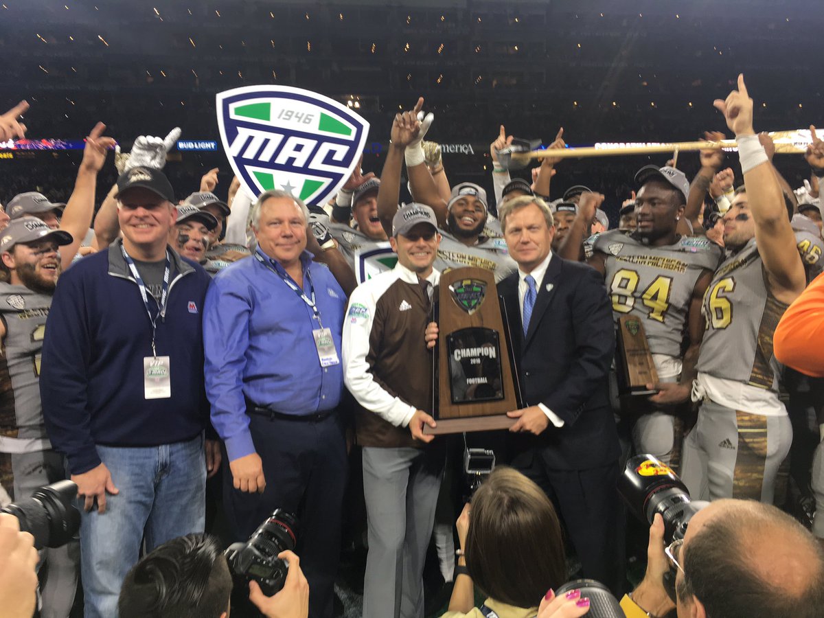 WMU_Football's tweet image. Western Michigan. 13-0. Mid-American Conference Champions. #gROWh16her #RTB