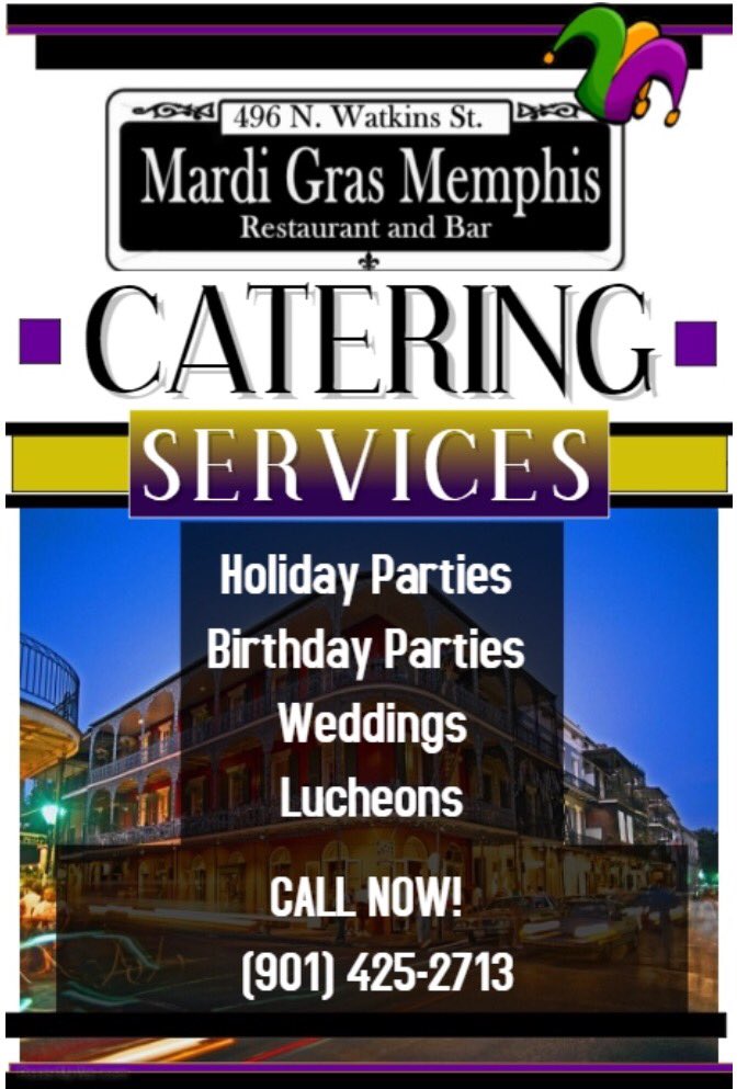 Let us Cater your Holiday Party!!!