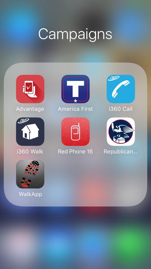 TheMarilynator's tweet photo. What your phone looks like when almost every campaign you worked on used a different app... #CampaignTechnology https://t.co/2yLrfmUfkU