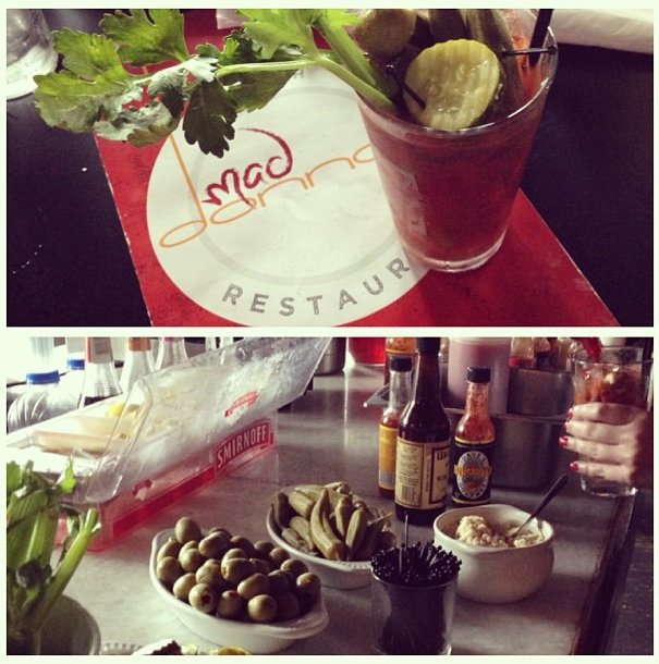 Best Bloody Mary Bar in town!  Come make your unique version tomorrow from 9-3 pm at Brunch!