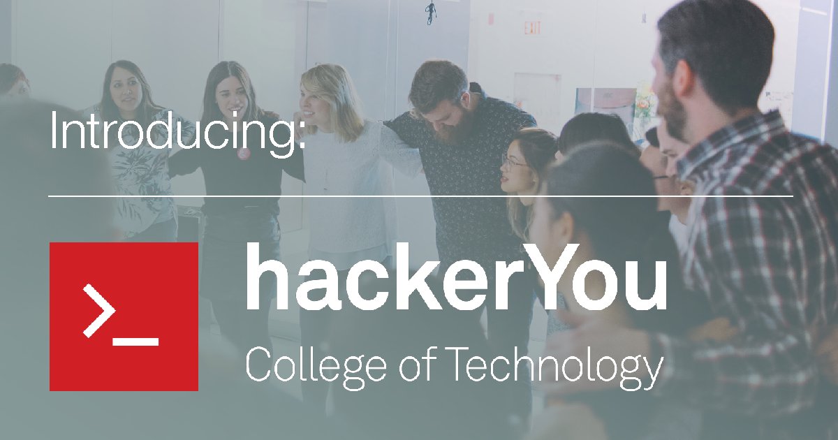 jaymierosen's tweet photo. Congratulations @hackeryou!! ππΌππΌππΌ #HYLevelsUp https://t.co/nKbjZacatt