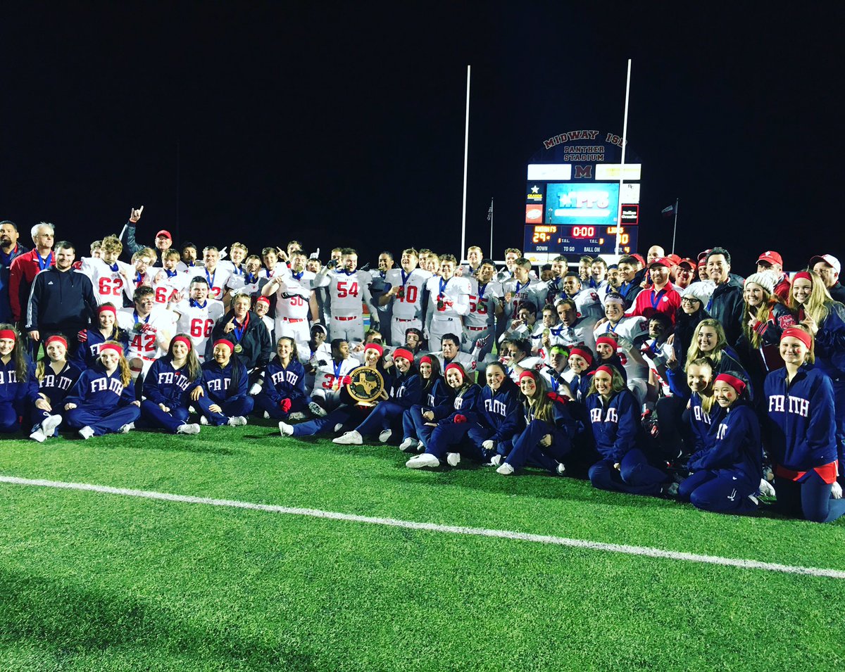 GoFaithLions's tweet photo. Congratulations, Lion Nation! WE ARE FAITH! #FaithFootball #GFCState16 #OneHeartFaith https://t.co/RxMl61C3Pp