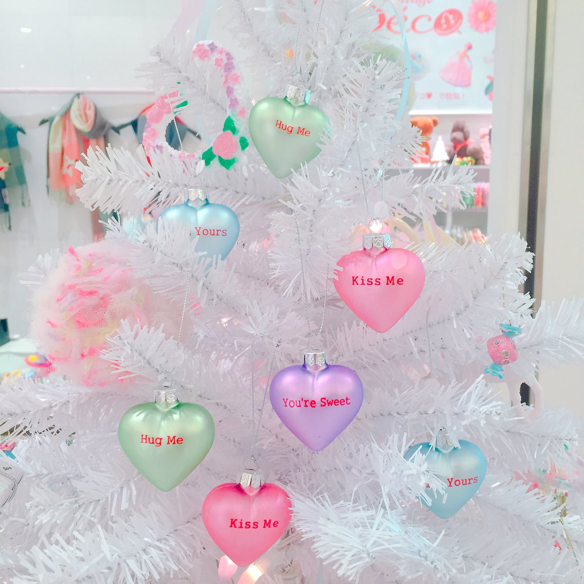 ヴィンテージdeco銀座店 浦和パルコ期間限定ショップ Usaの 吹きガラスオーナメント ハートオーナメント で ゆめかわいい クリスマス の準備をしましょ 期間16 11 29 12 26 ヴィンテージdeco 浦和パルコ T Co Hq92ya0ltb
