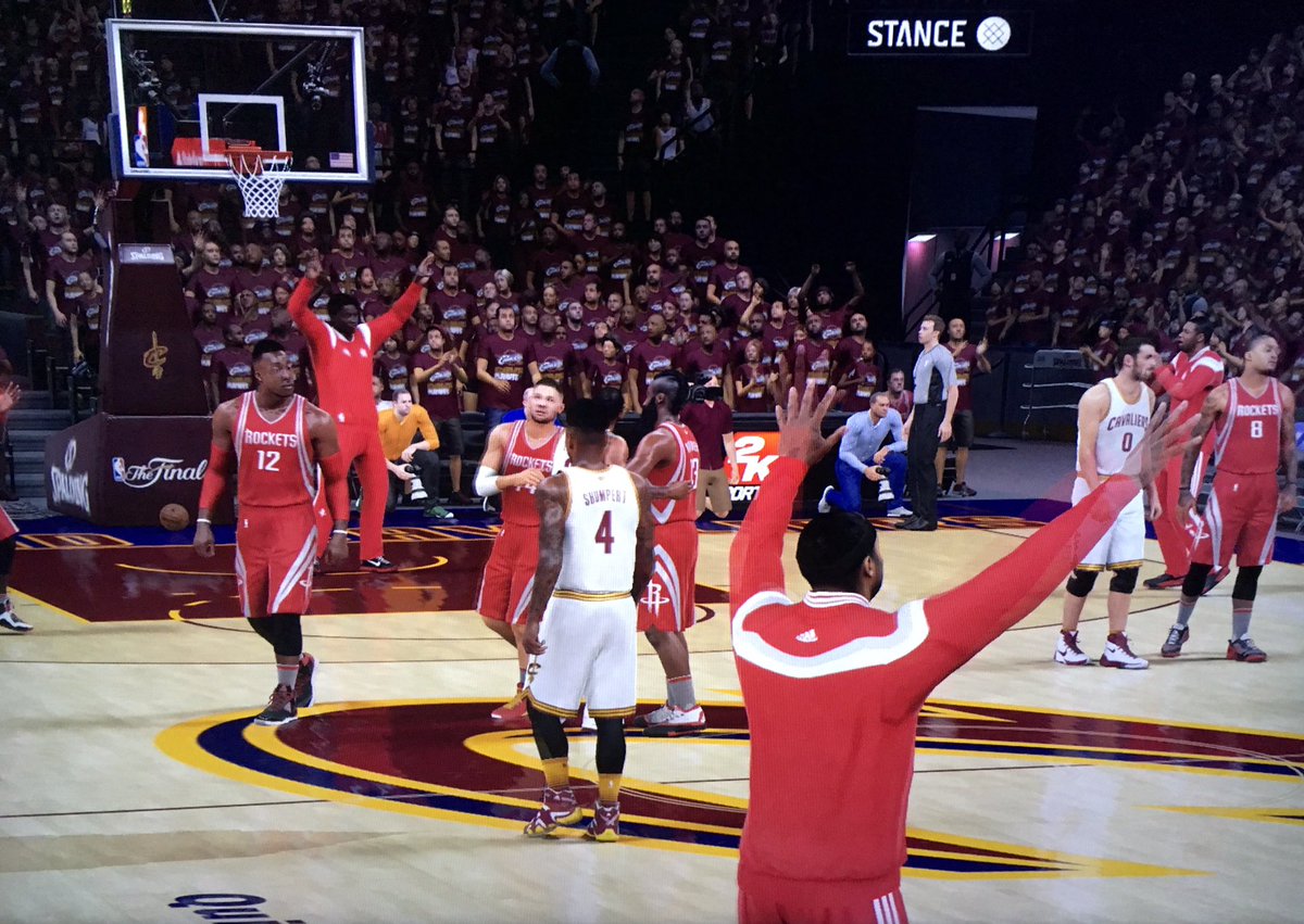 elReySN's tweet photo. Houston is officially #ClutchCity as #ER44 & the Rockets defeat LeBron and the Cavaliers to win the #elReyLeague Finals, 4-2. https://t.co/UWPY8YlKCg