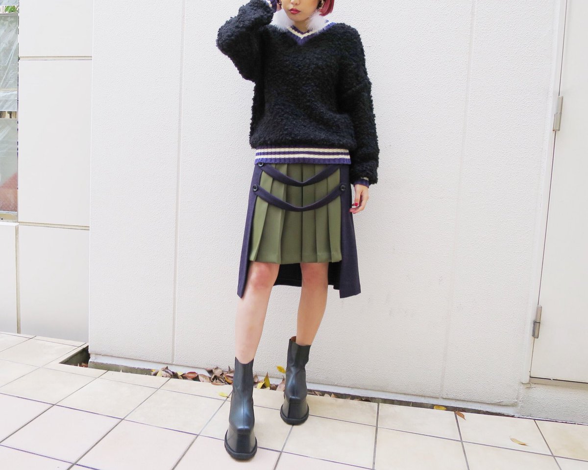 PAMEOPOSE_SHOP's tweet photo. 【New Arrival】
✔︎PARALLEL LINES SKIRT
入荷いたしました。
WEBで完売のアイテムやカラーも、店舗には在庫がございます。
お見逃しなく!
#pameopose
#2016winter
#voynichmanuscript https://t.co/pfjdVxTccz