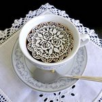 美しすぎる!コーヒーに浮かぶ、シュガーレース