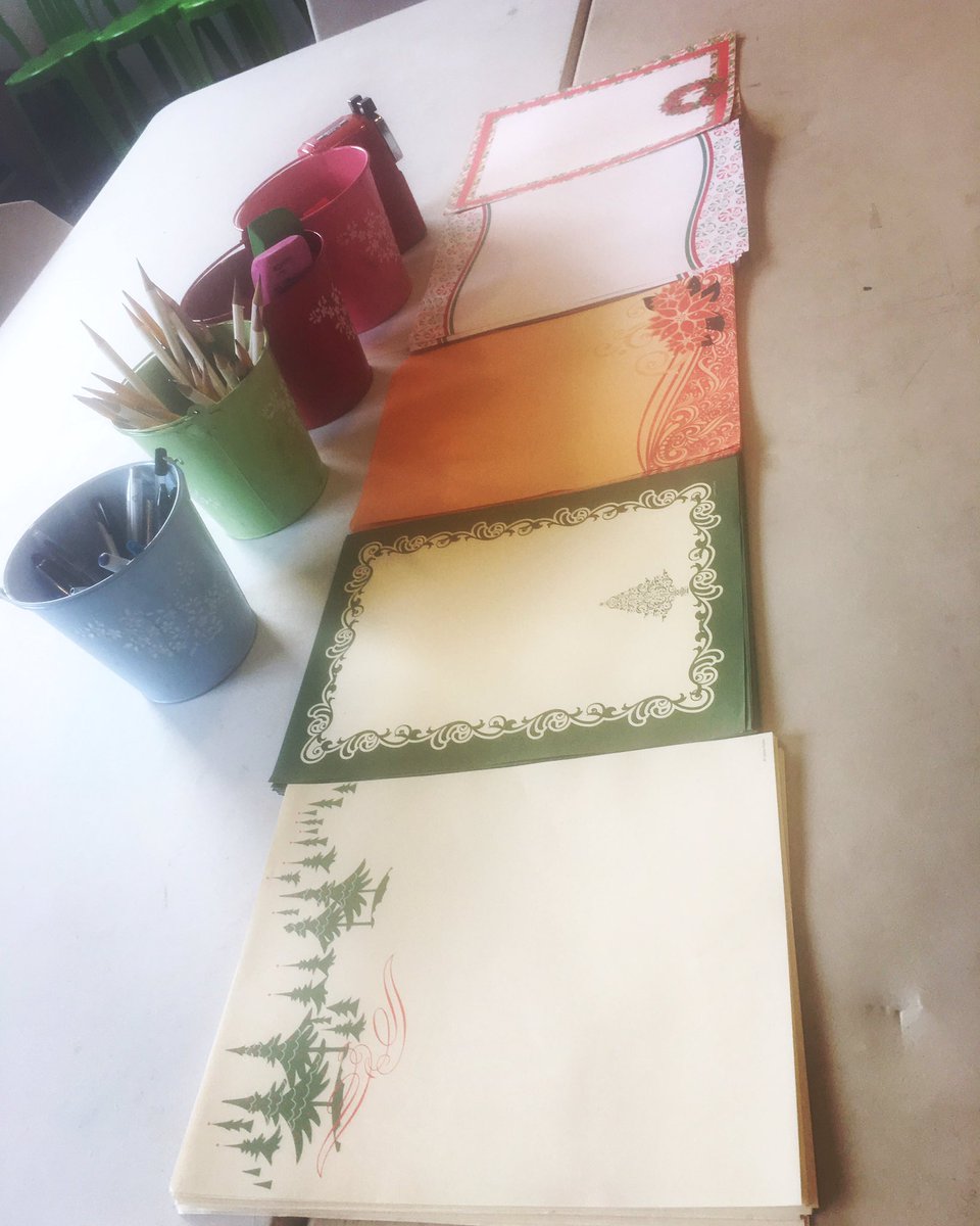 Writethingsph's tweet photo. All set for our Christmas writing class!๐ #writethings https://t.co/TBgHCaEhmX