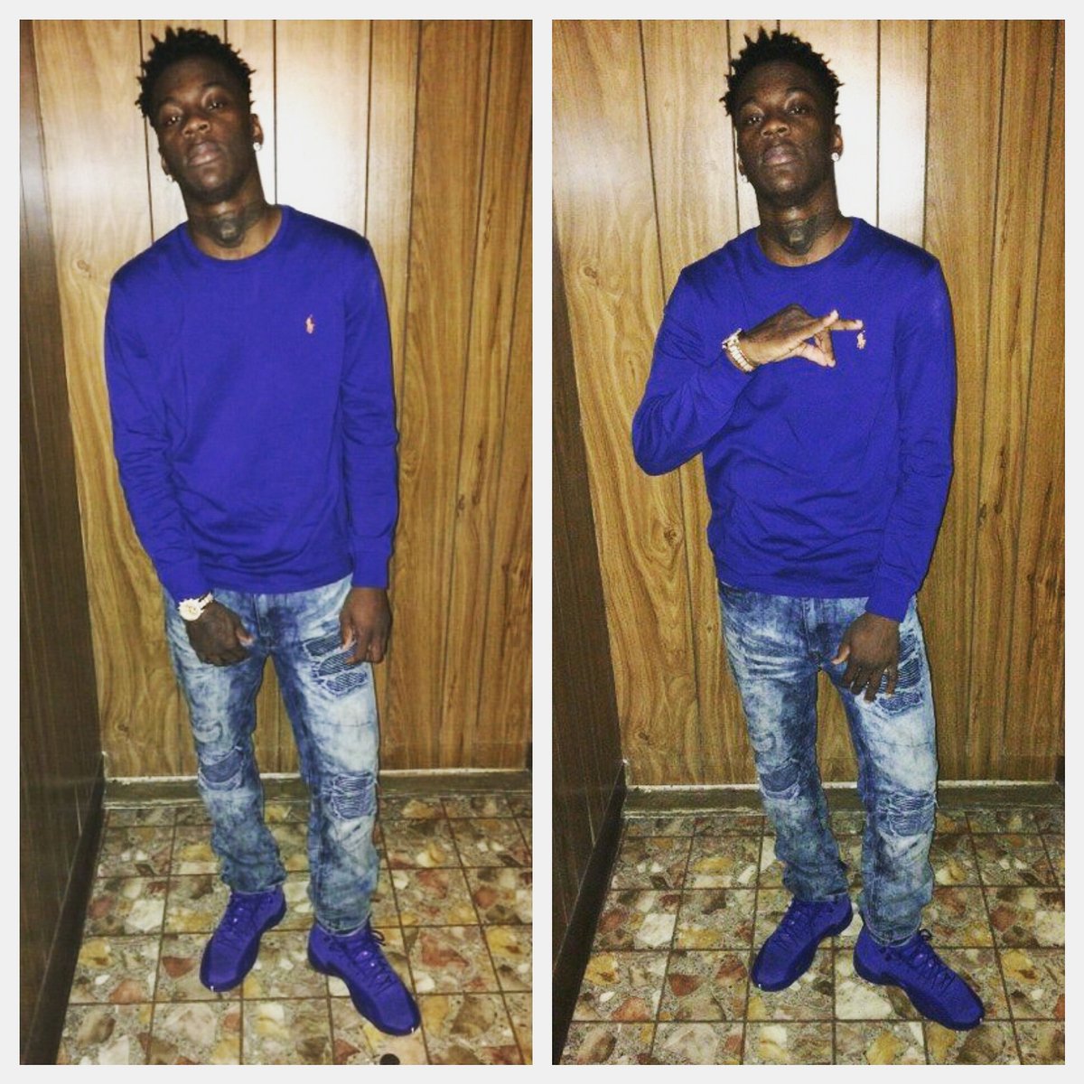 YRNbeezy's tweet photo. Wear so much blue you would thought I was crippin ♿ #DntGetItTwisted♊ https://t.co/87Qv3hwkJx