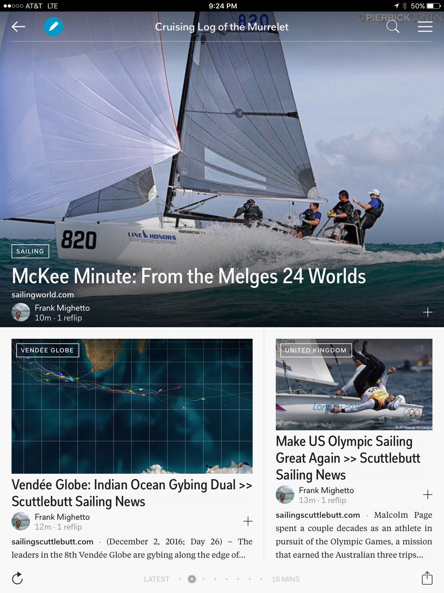 mighetto1's tweet photo. Cruising Log of Murrelet https://t.co/DQJcyrCSqt #Sailing #vg2016 #surfing #AC35 #extremesailing #rorctransatlantic #rorctr #melges24 #pnw https://t.co/knws3YBCk8