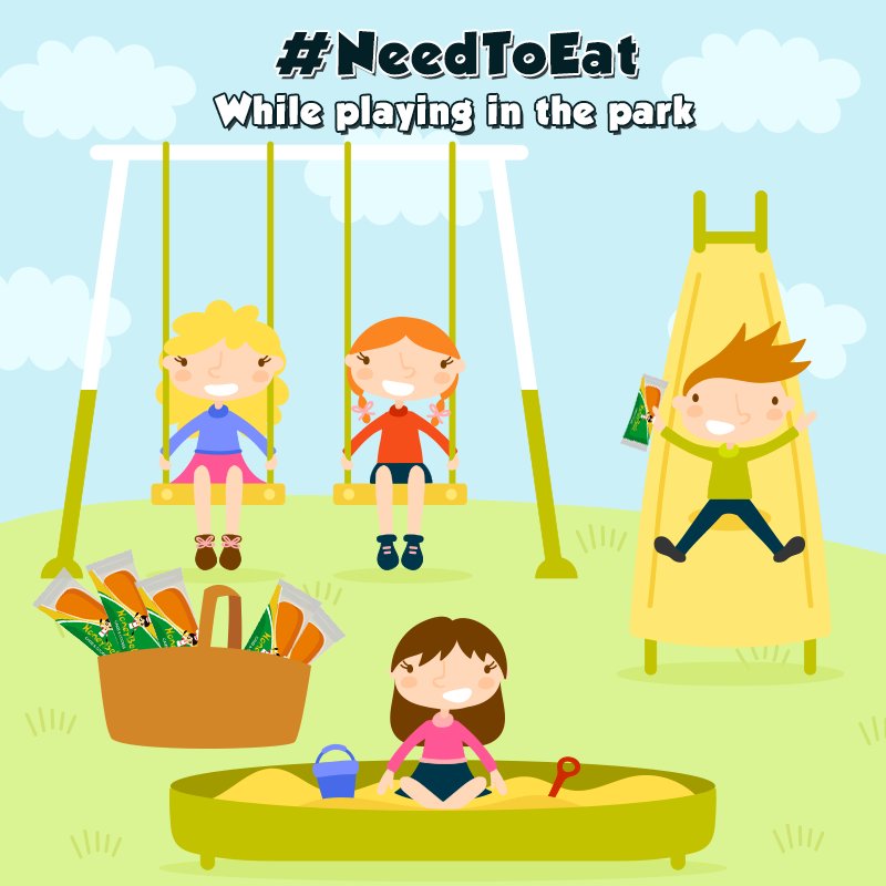 HoneyBellCakes's tweet photo. Playing in the park is so much fun! With #HoneyBellCakes itโs even better. Donโt leave home without it. #HoneyBell #AnytimeSnacking https://t.co/BV45SpYktZ