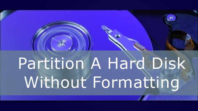 techisfree's tweet image. How To Partition Any Hard Disk Without Formatting - techisfree.com/partition-hard…