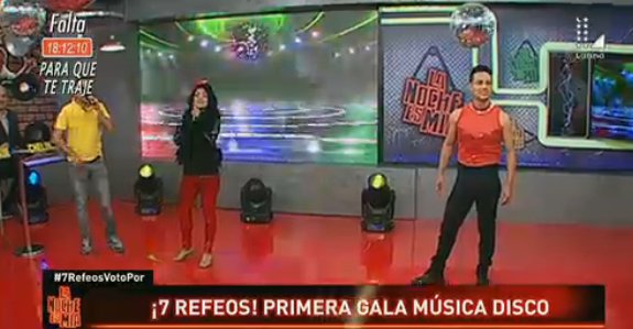 Latina_pe's tweet photo. #LaNocheEsMia ¿Quién quieres que gane en #7Refeos?
¡Tu tuit vale oro! 😃🎵🎶  #7RefeosVotoPor https://t.co/wwBybl3VhW