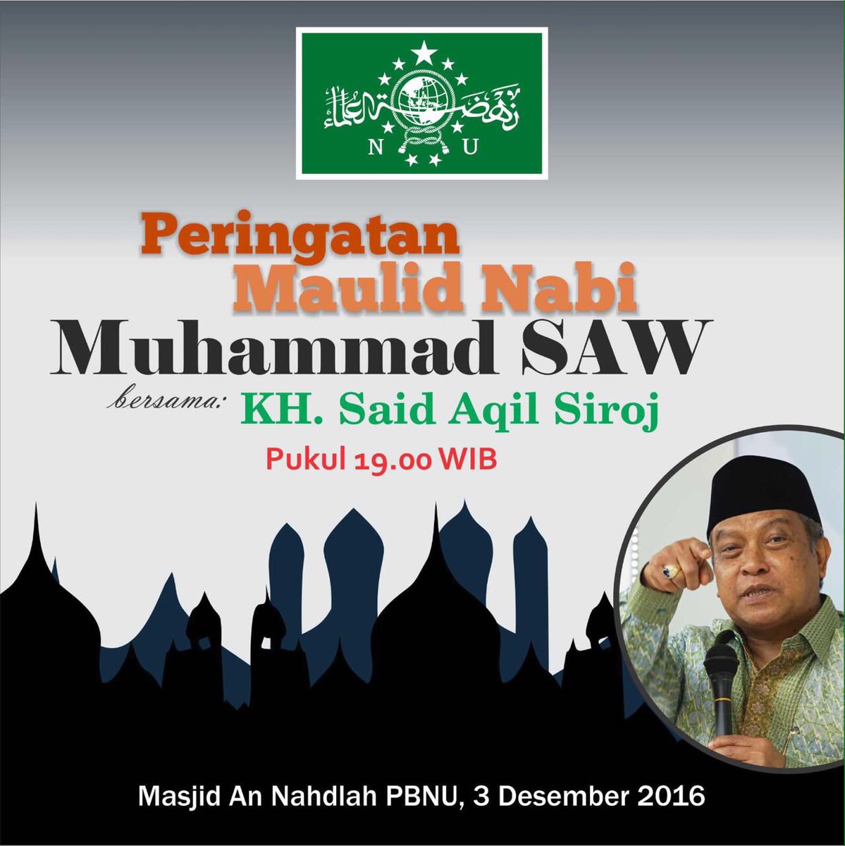 Mari hadir di Majlis Maulid Nabi Muhammad SAW.