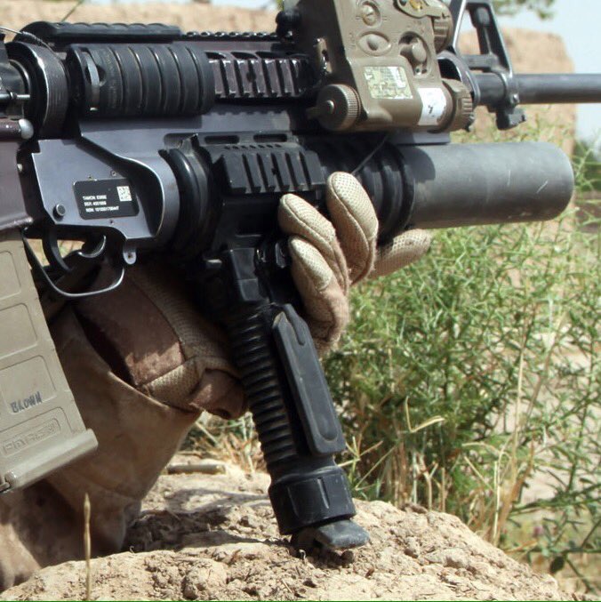 kishki0430 M203の専用フォアグリップかっこいいですよね このタイプで