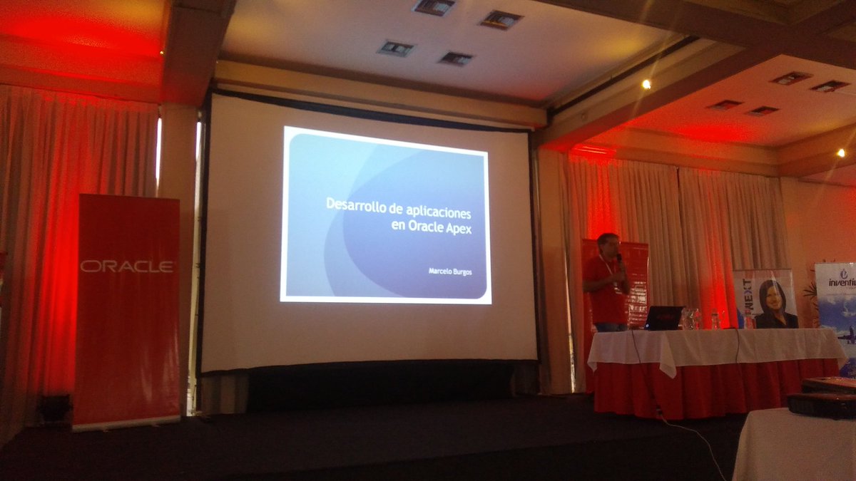 migueldariojeda's tweet photo. Excelente las presentaciones de Marcelo Burgos @ApexfanAr y Daniel Bozzolo @dbozzolo en el #ougpyday #ougpy #apex @ougpy https://t.co/uffb5fUX1J