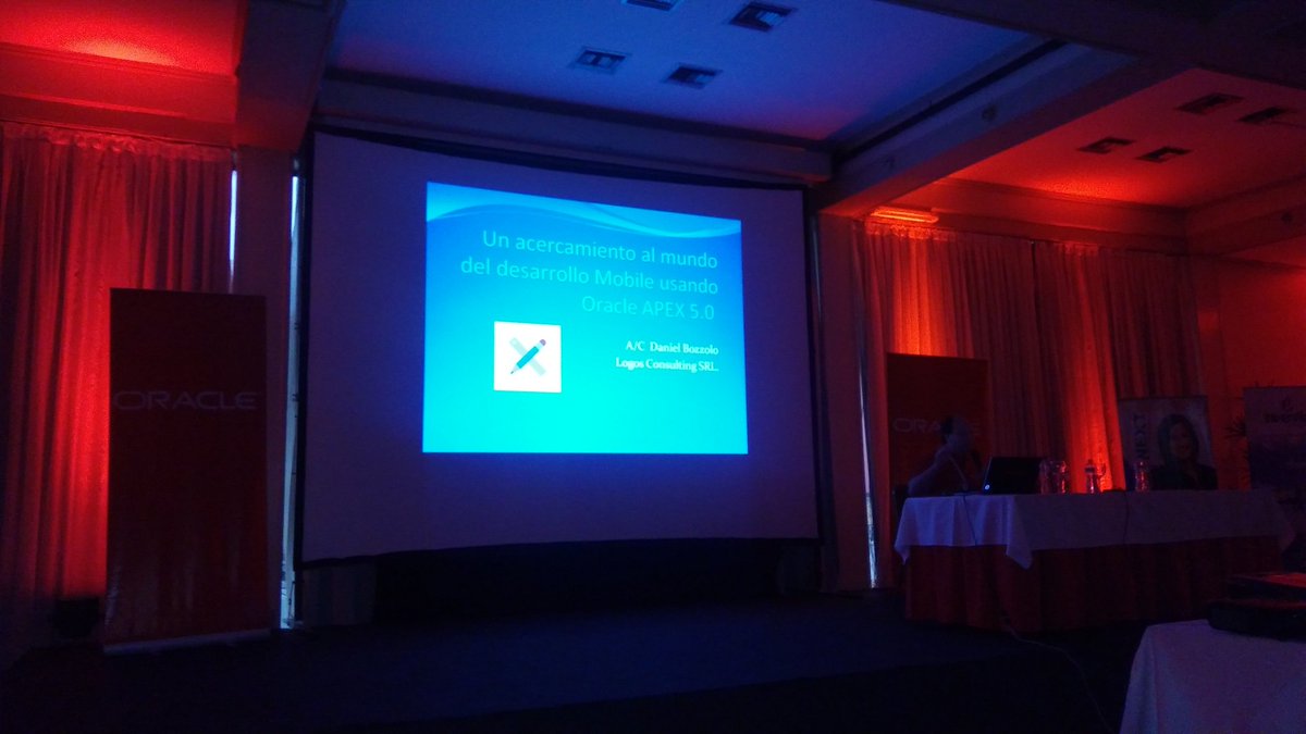 migueldariojeda's tweet photo. Excelente las presentaciones de Marcelo Burgos @ApexfanAr y Daniel Bozzolo @dbozzolo en el #ougpyday #ougpy #apex @ougpy https://t.co/uffb5fUX1J